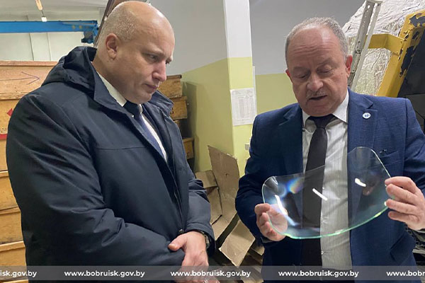 Председатель Бобруйского горисполкома посетил предприятие «Универсал Бобруйск».